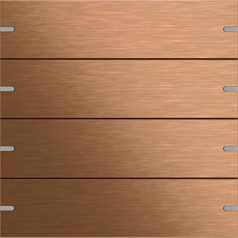 Gira Wippe 4f Tastsens.4 TS4 Bronze