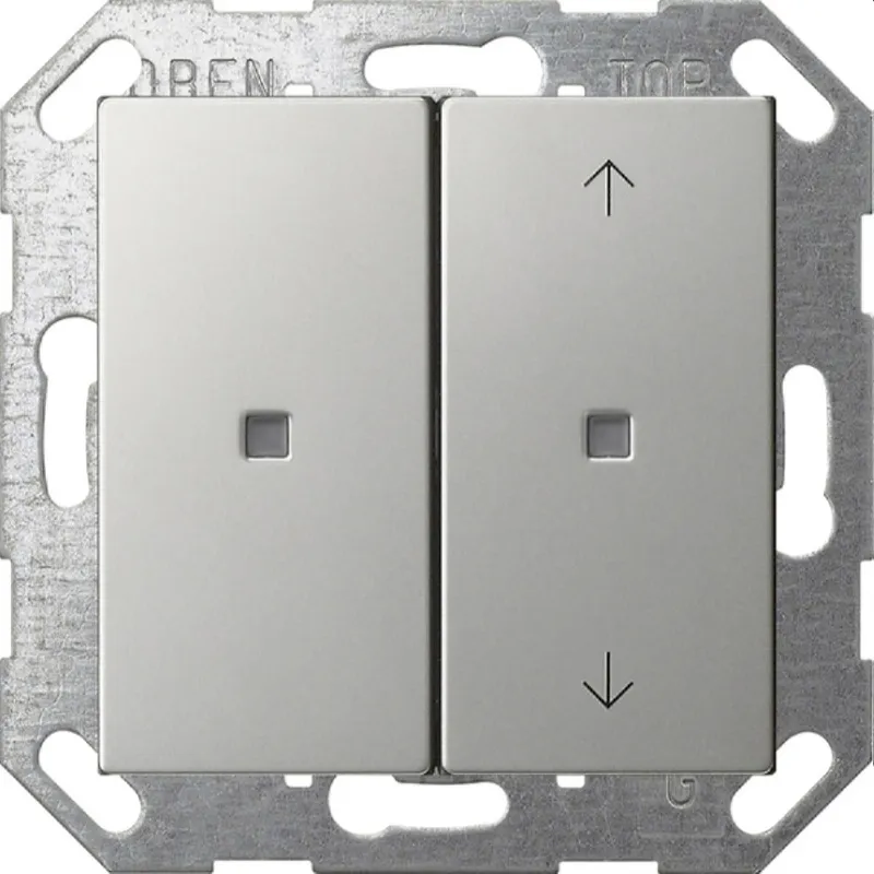Gira Wippe 5175600 KNX Taster 2f unbedruckt / Pfeilsymbol System 55 es
