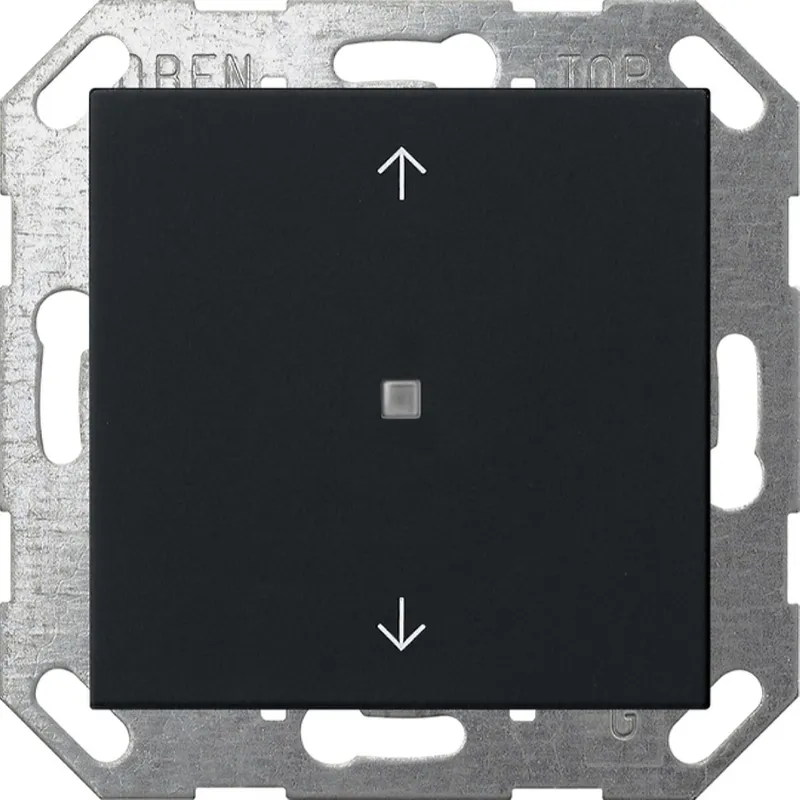Gira Wippe 5172005 KNX Taster 1f Pfeile Sys 55 sw m