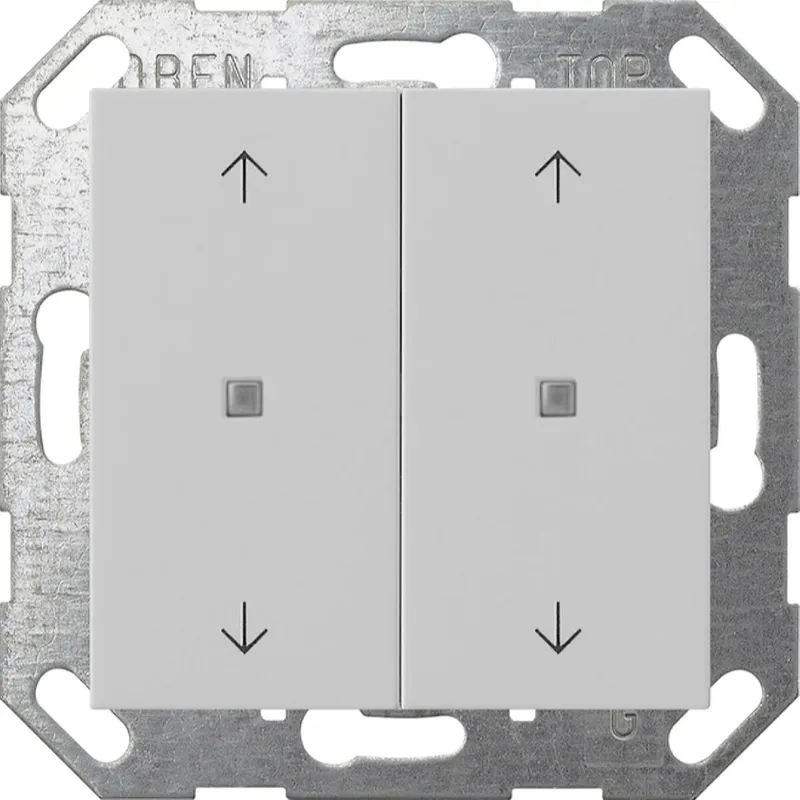 Gira Wippe 5174015 KNX Taster 2f Pfeile Sys 55 grau