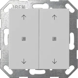 Gira Wippe 5174015 KNX Taster 2f Pfeile Sys 55 grau