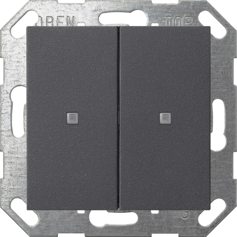Gira Wippe 517328 KNX Taster 2f System 55 anthrazit
