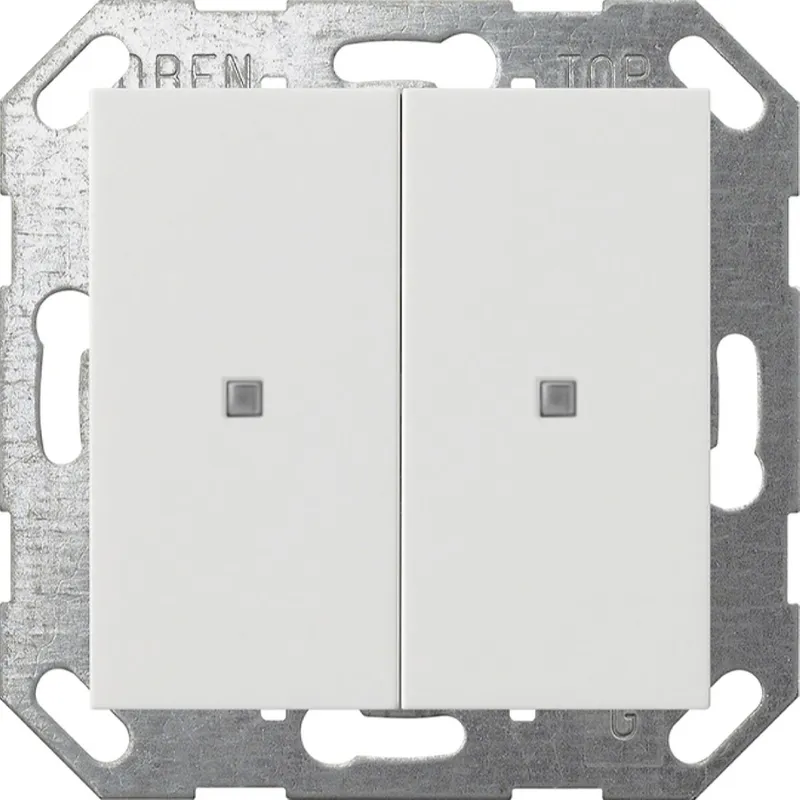 Gira Wippe 517303 KNX Taster 2f System 55 reinweiß