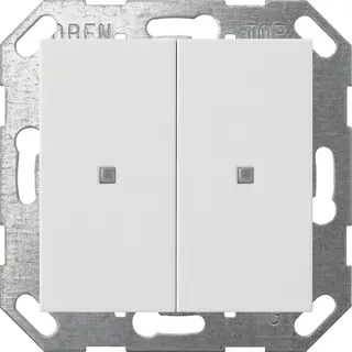 Gira Wippe 517303 KNX Taster 2f System 55 reinweiß