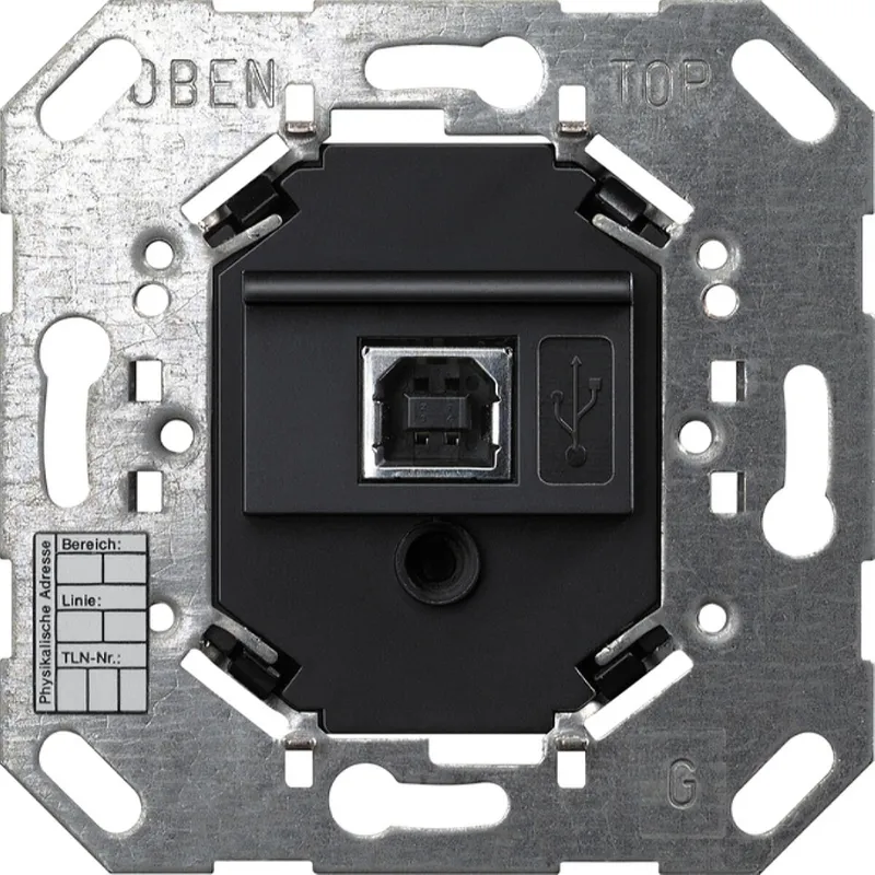 Gira Schnittstelle 202400 USB eins. KNX Einsatz