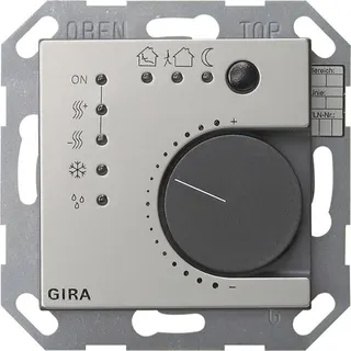 Gira Stetigregler 2100600 KNX 4fach System 55 Edelstahl