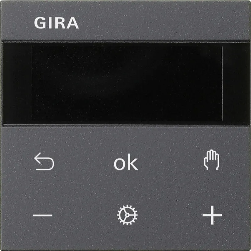 Gira Raumtemperaturregler S3000 RTR BT System 55 Anthrazit