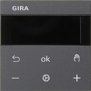 Gira Raumtemperaturregler S3000 RTR BT System 55 Anthrazit