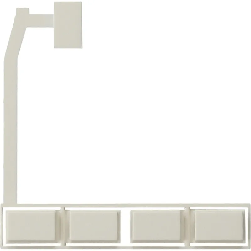 Gira Bedienelement 825001 Zeitschaltuhr cremeweiss