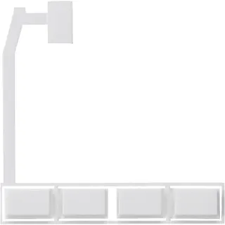 Gira Bedienelement 825003 Zeitschaltuhr reinweiss