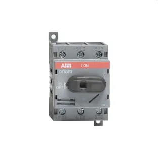 ABB Stotz-Kontakt Lasttrennschalter OT63F3 3-pol 63A m.schwarzem Knebelgriff