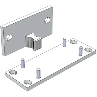 ABB Stotz-Kontakt Beschlagsatz DALTON BRACKET 1
