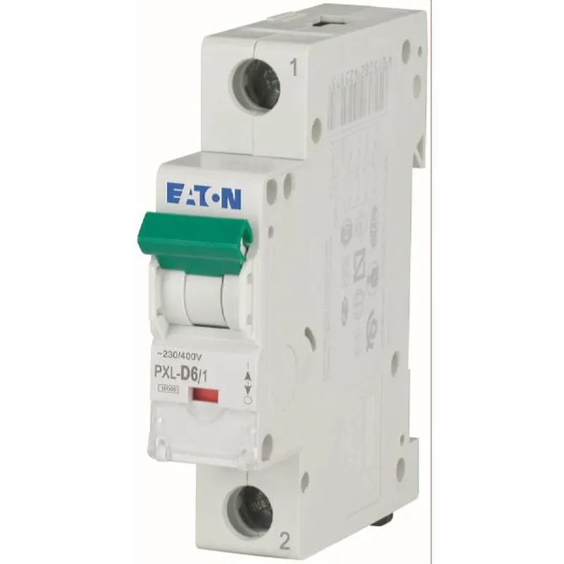 Eaton Electric Leitungsschutzschalter, Automat PXL-D6/1 D6A 1polig