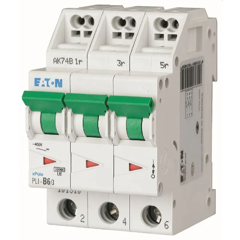 Eaton Electric Leitungsschutzschalter, Automat PLI-C8/3 C8A 3polig (Steckkl.)