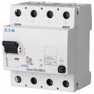 Eaton Electric FI-Schutzschalter, FI FRCMM-125/4/03-A 125/0,3A 4polig Typ A