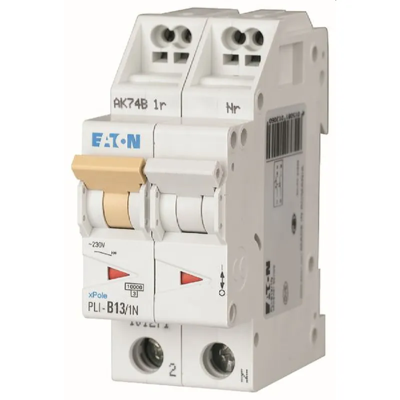 Eaton Electric Leitungsschutzschalter, Automat PLI-C13/1N C13A 1polig+N (Steckkl.)