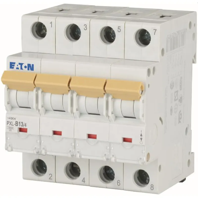 Eaton Electric Leitungsschutzschalter, Automat PXL-B13/4 B13A 4polig