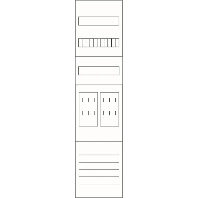 Eaton Electric Zählerfeld ZSD-Z17B0016