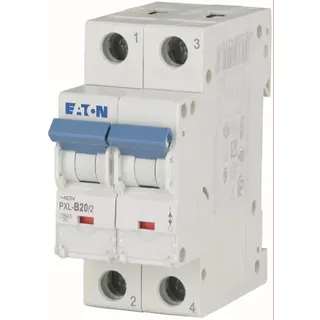Eaton Electric Leitungsschutzschalter, Automat PXL-B20/2 B20A 2polig