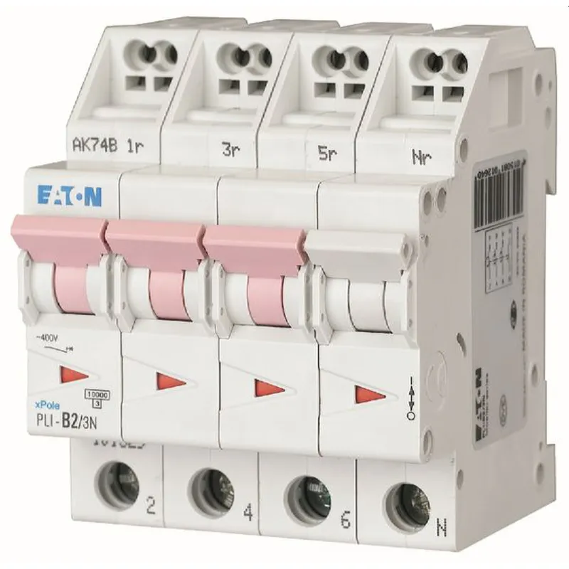 Eaton Electric Leitungsschutzschalter, Automat PLI-C2/3N C2A 3polig+N (Steckkl.)