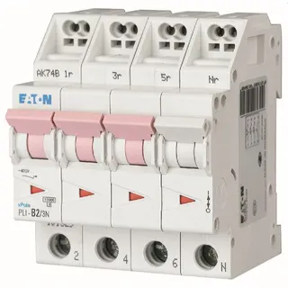 Eaton Electric Leitungsschutzschalter, Automat PLI-B2/3N B2A 3polig+N (Steckkl.)