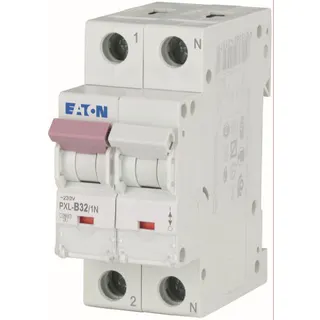 Eaton Electric Leitungsschutzschalter, Automat PXL-B32/1N B32A 1polig+N