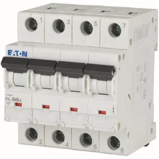 Eaton Electric Leitungsschutzschalter, Automat PXL-B40/4 B40A 4polig