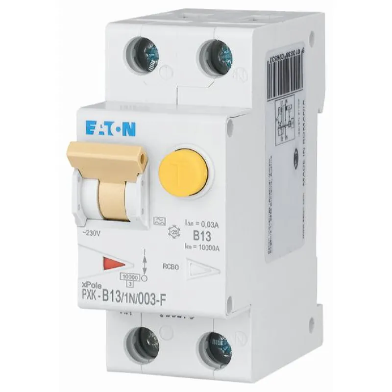 Eaton Electric FI / LS-Kombination PXK-B13/1N/003-F B13A 30mA 1p+N