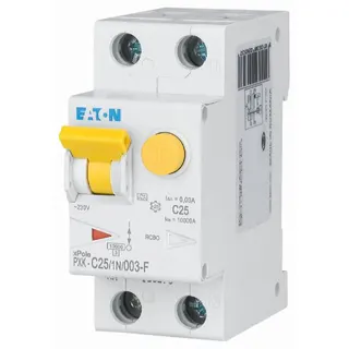 Eaton Electric FI / LS-Kombination PXK-C25/1N/003-F C25A 30mA 1p+N