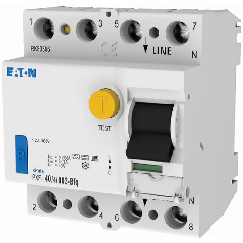 Eaton Electric FI-Schutzschalter, FI PXF-40/4/003-Bfq alls.40A 4-pol 30mA
