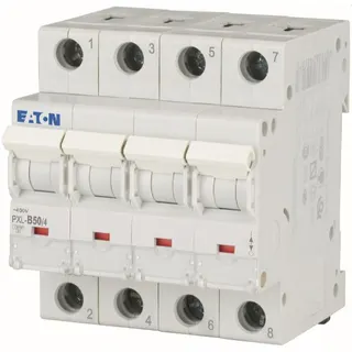 Eaton Electric Leitungsschutzschalter, Automat PXL-B50/4 B50A 4polig