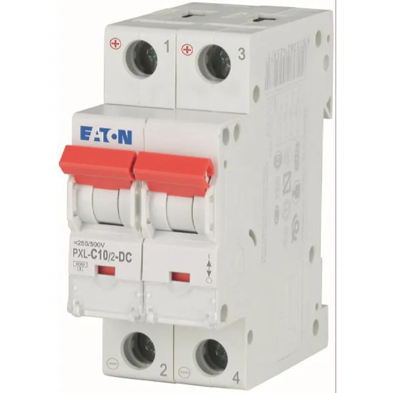 Eaton Electric Leitungsschutzschalter, Automat PXL-C10/2-DC C10A 2polig Allstrom