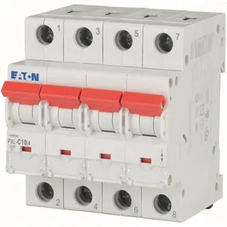 Eaton Electric Leitungsschutzschalter, Automat PXL-C10/4 C10A 4polig