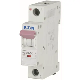 Eaton Electric Leitungsschutzschalter, Automat PXL-C32-DC C32A 1polig Allstrom