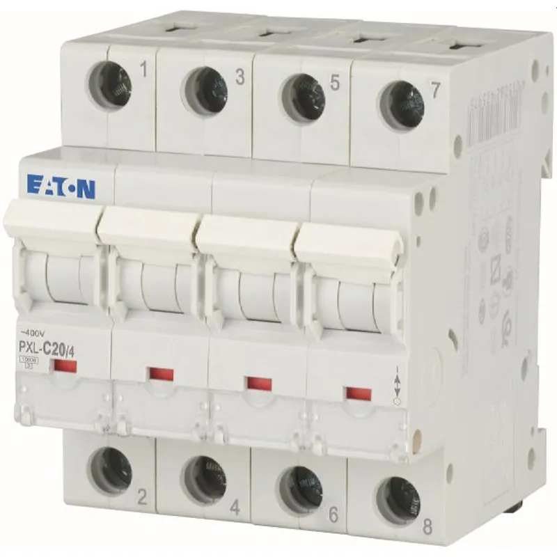 Eaton Electric Leitungsschutzschalter, Automat PXL-C50/4 C50A 4polig