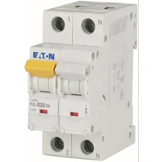 Eaton Electric Leitungsschutzschalter, Automat PXL-D25/1N D25A 1polig+N