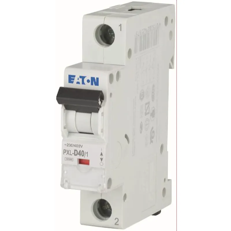 Eaton Electric Leitungsschutzschalter, Automat PXL-D40/1 D40A 1polig