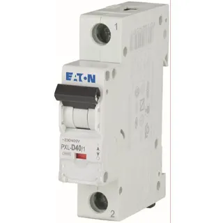 Eaton Electric Leitungsschutzschalter, Automat PXL-D40/1 D40A 1polig