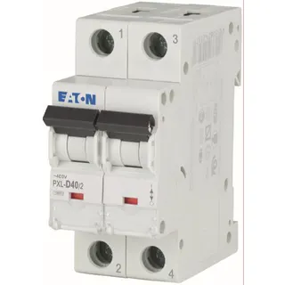 Eaton Electric Leitungsschutzschalter, Automat PXL-D40/2 D40A 2polig