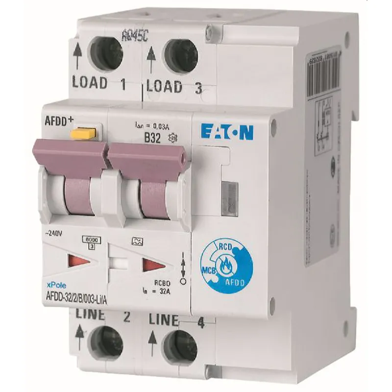 Eaton Electric Schalter AFDD-32/2/B/003-LI/A B32A 2polig 0,03 KV