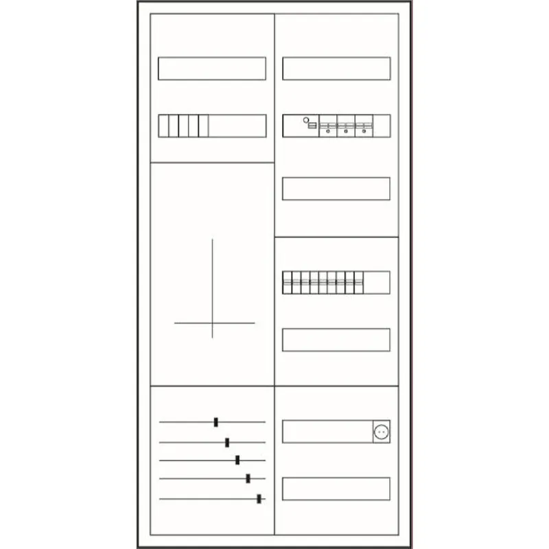 Eaton Electric Komplettschrank ZSD-ZV-1100/C