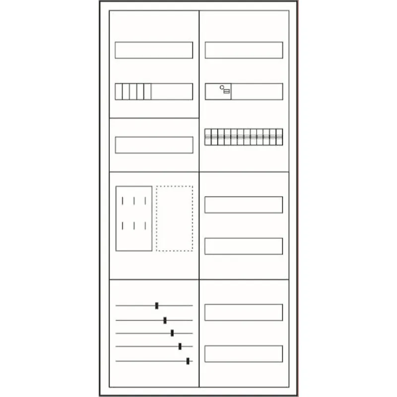 Eaton Electric Komplettschrank ZSD-ZV-1100-BKE-I/A