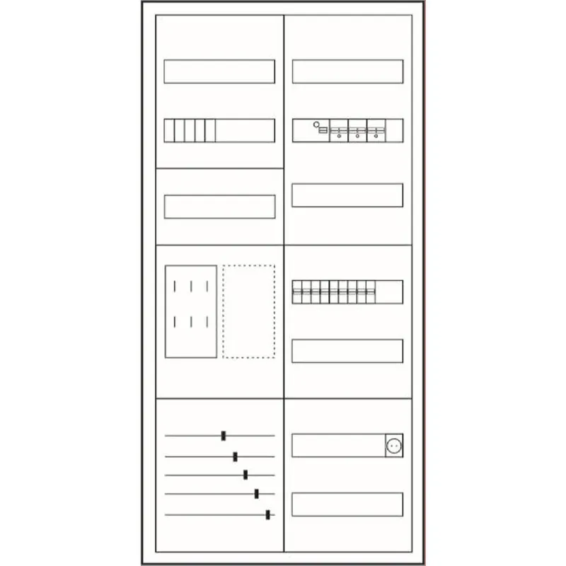 Eaton Electric Komplettschrank ZSD-ZV-1100-BKE-I/C