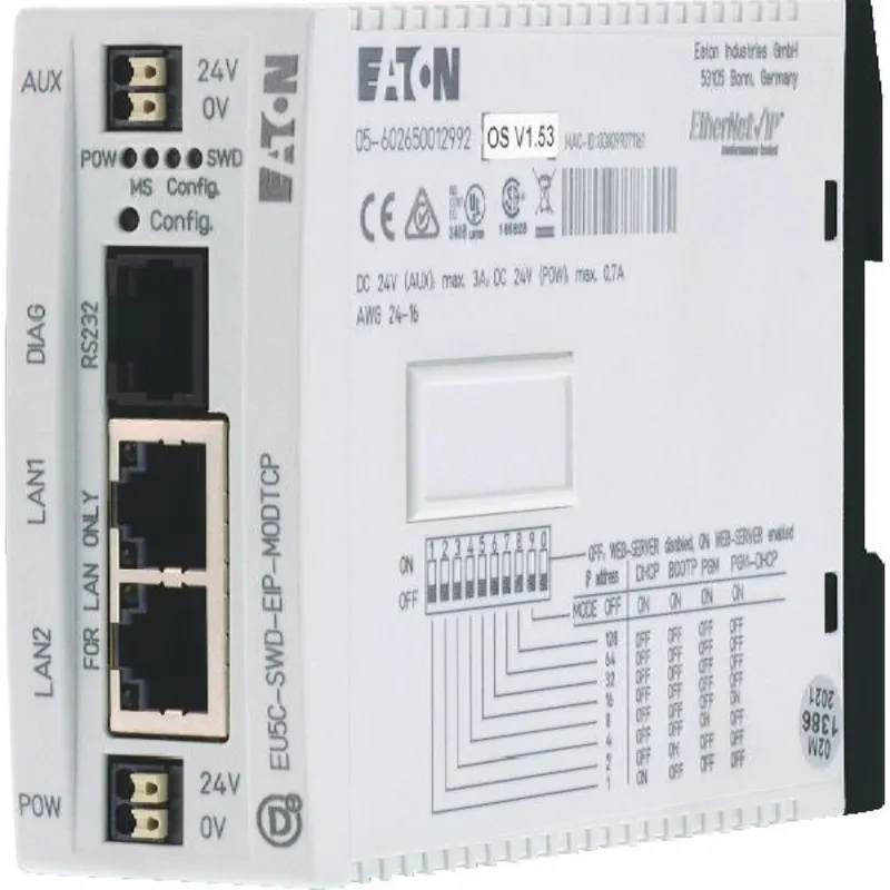 Eaton Electric Umsetzer EU5C-SWD-EIP-MODTCP
