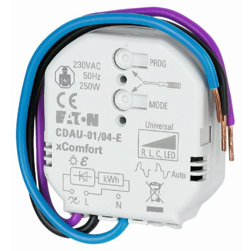 Eaton Electric Dimmaktor CDAU-01/04-E R/L/C/LED 0-250W