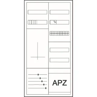Eaton Electric Komplettschrank ZSD-ZV-1100/APZ/A