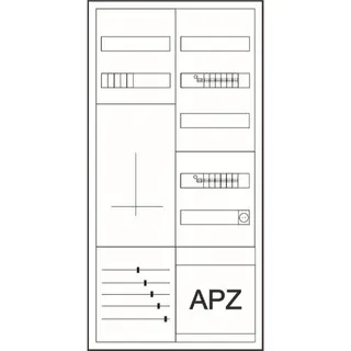 Eaton Electric Komplettschrank ZSD-ZV-1100/APZ/B