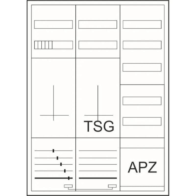 Eaton Electric Komplettschrank ZSD-ZTV-1100/APZ-BPKT31