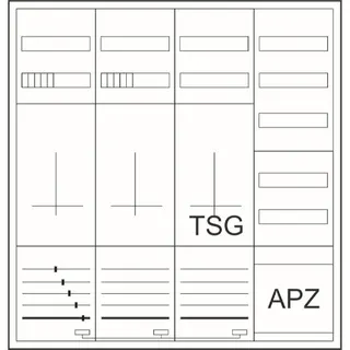Eaton Electric Komplettschrank ZSD-ZZTV-1100/APZ-BPKT31