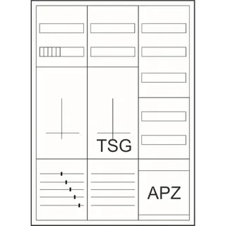 Eaton Electric Komplettschrank ZSD-ZTV-1100/APZ